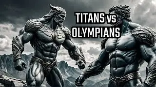 Titans vs Olympians: The Epic Clash That Created Humanity