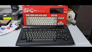 Computador Msx Sanyo 1.0 Modelo Spc Preto ou Vermelho Super Sanno Primary Computer
