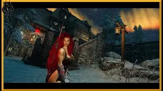 Skyrim modded (blind) - EP29: Party in the Embassy - Nyx