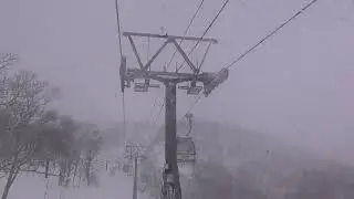 ニセコアンヌプリ国際スキー場　アンヌプリゴンドラ　Annupuri Gondola, Niseko Annupuri Snow Resort, Hokkaido, Japan