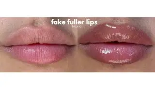 HOW TO FAKE LIP FILLER WITHOUT THE NEEDLE ✨