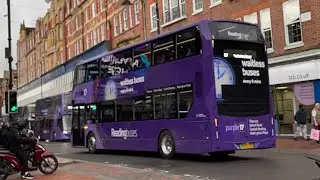 Reading Buses Enviro400EV 9 (RG09 ZEB) On Route 17 To Tilehurst Water Tower