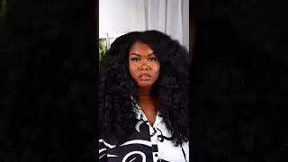 Sock curls on blow out | natural hair clip ins transition #sockcurls #blowout #naturalhair #clipins
