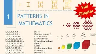 Patterns in Mathematics | Class 6 Math | Chapter 1 #mathclass6  #helloadhyapak #ganitaprakash