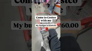 Come with me to Costco on a $268.00 budget. #budgetlife #paycheckbreakdown #intentionalliving