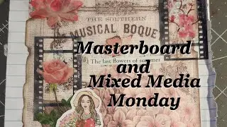 Masterboard and Mixed media Monday  Bookmarks