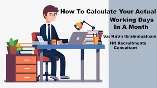 How To Calculate Your Actual Working Days In A Month