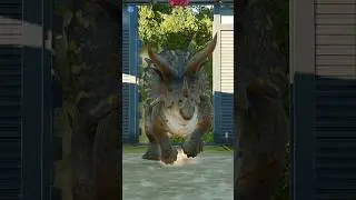 🔥GOD vs. MONSTER: Stegoceratops vs. Indoraptor Arena - jwe3 #jwe3 #ytshorts #jurassicworldevolution
