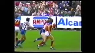 World Of Sport Footy Panel Jack Dyer Bob Skilton and Kevin Sheedy May 27, 1979