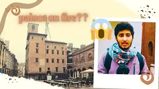 This historical italian palace was set on fire by someone😱😱🔥🔥