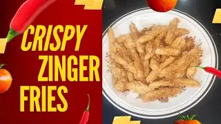 Crispy Zinger French Fries | Kids Special Zinger Fries | Perfect Iftar Snack for Ramadan #food #kfc 