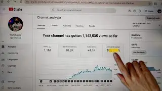 How much YouTube Paid Me for 1.1 MILLION Views ? MY Lifetime YouTube Earnings Revealed