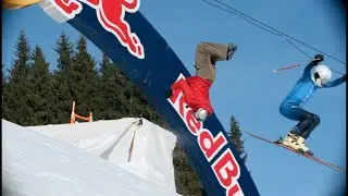 Freerunner Jason Paul @ Streif: Die Schneekontrolle der anderen Art in Kitzbühel