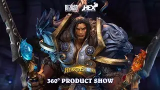HEX Collectibles Hearthstone Varian Wrynn Statue | 360&deg; Product Show