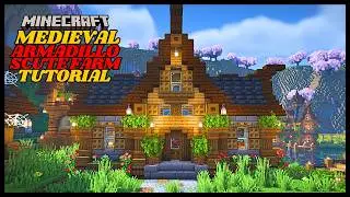 MINECRAFT : EASY! Medieval Armadillo Scute Farm TUTORIAL | JAVA & BEDROCK