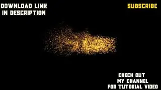 New Dispersion Particles intro Black screen video || Kinemaster template ||  intro template #shorts