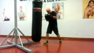 marek and heavy bag