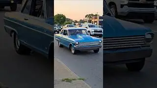 Chevrolet Chevy II Nova Classic Car Drive By Engine Sound Woodward Dream Cruise 2025