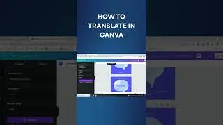 How to Translate In Canva | Canva Translate Any Language | #canvatranslator  #canvalanguage