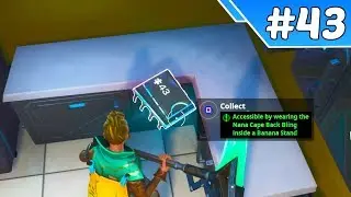 Fortbyte #43: Accessible by Wearing the Nana Cape Back Bling inside a Banana Stand Location
