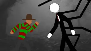 Freddy vs Slenderman | Drawing Cartoons 2