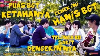 NYANYI FALS KE CEWEK JEPANG , & COWOK JEPANG ..!!! NIAT BAPERIN MALAH BIKIN NGAKAK ..!!!
