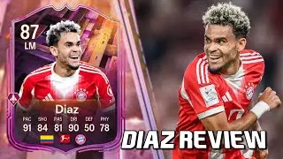 FC 26 | 87 LUIS DIAZ UNBREAKABLES PLAYER REVIEW | UNBELIEVABLE CARD 🔥