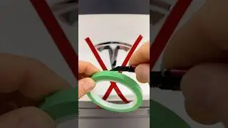 Change Your Tesla Emblem Look | DIY Rear Contour Stripe