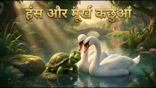 हंस और मूर्ख कछुआ I The Talkative Tortoise | Bedtime Moral Stories for Kids | Hindi Stories for kids