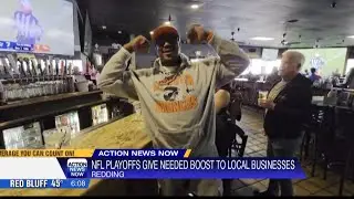Local Redding spots see surge from NFL Championship fans