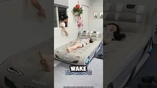 Let the Air Out of Her Bed to Wake Her&hellip; Then Mine Turned Into MAGIC 😱🛏️✨