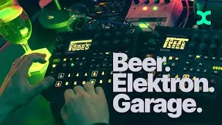 What beats a Tuesday night beer & Elektron Garage Live Jam? Not much! Digitakt 2 + Syntakt + Rev2