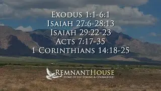Weekly Scripture Reading - Remnant House