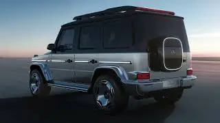 New Mercedes-Benz EQG Concept - First look (EXTERIOR) (RUGGED EV SUV)