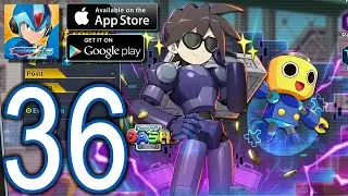 MEGAMAN X DiVE Mobile iOS Android Walkthrough - Part 36 - Maleficent Hero, Story 10 Hard