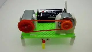 Make a Dynamo: Electrical Generation - Parts available at hacktronics.co.in