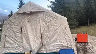 Family camping in nature ⛺️A tent, forests, mountains, and warm moments spent together outdoors.