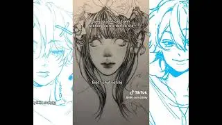 Tổng hợp dân vẽ tiktok p15 #tổnghợpvideo #art #xh #drawing 
