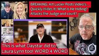 🚨 BREAKING NEWS: Art Lucier Posts Video's about S#X Civil case Quickly Hides It! What Is He Hiding?