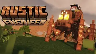 Механический паук Гоша! / Обзор мода Rustic Engineer!