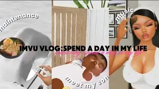 Imvu voice over vlog: spend a day in my life + new music teaser 😝🐆