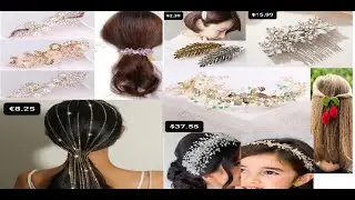 latest different hair jewelry of 2022 with price  | hair clips for everyone|    every type of style