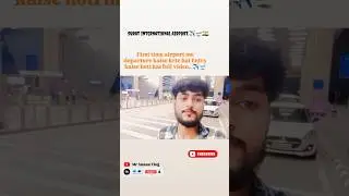 First Class Experience:Full Tour from Departure to Arrival!#shorts #airport #viral #india #trending