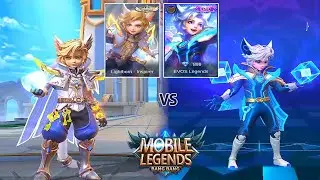 MOBILE LEGEND | Harith Evos Legends Skin VS Lightborn Inspirer Skin - Compared Affect Change