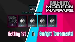 THIS CHANNELS FUTURE AND THEN I GET 1ST IN THE GUNFIGHT TOURNAMENT! CoD: Modern Warfare Season 4