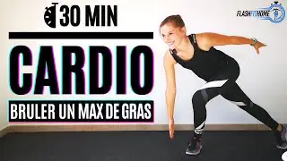 CARDIO BRULE GRAISSE 30MIN 🔥 |  INTENSE et SANS MATERIEL