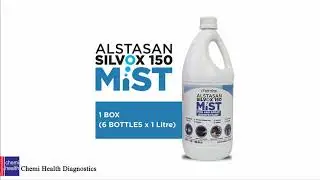 Eco friendly fog and spray sanitization || Alstassan silvox 150 Mist || chemi health diagnostics
