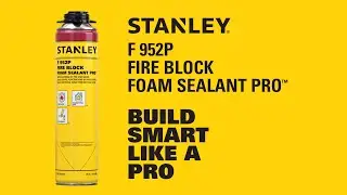STANLEY&reg; F 952P Fire Block Foam Sealant PRO