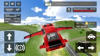 Flying #Car Transport #Simulator - #Android gameplay