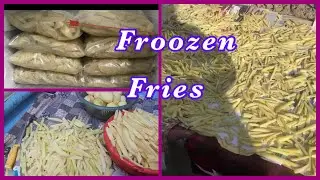 Batch Processing French Fries - Homemade Par-Fried French Fries to Save Time & Money!|@thefoodiehome